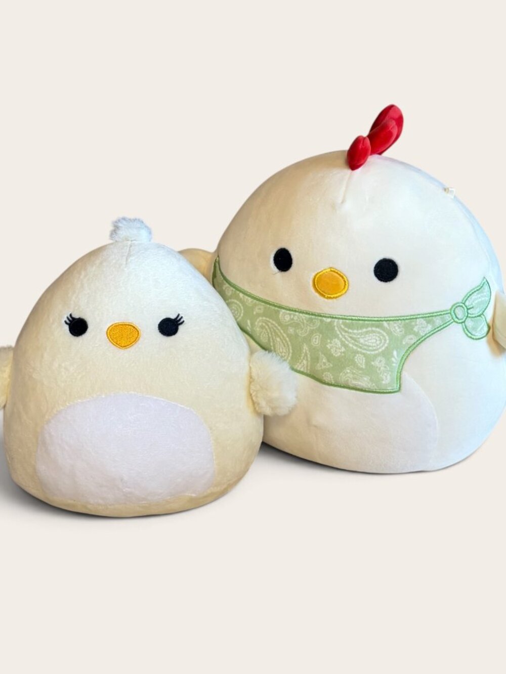 Squishmallows Chicken Hen Rooster Todd Chick Tristan Mama & Baby 12" 9"